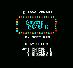 Circus Charlie screenshot 3 for Famicom